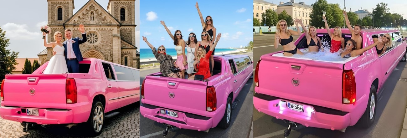 Romantyczne walentynki w limuzynie